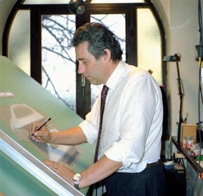 Paolo Martin lavorando